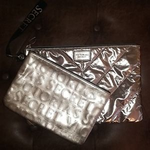Victoria's Secret cosmetic bags